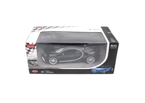 Rastar Samochód Zdalnie Sterowany RC Bugatti Chiron 1:14 Czarny Rastar Samochód Zdalnie Sterowany RC Bugatti Chiron 1:14 Czarny