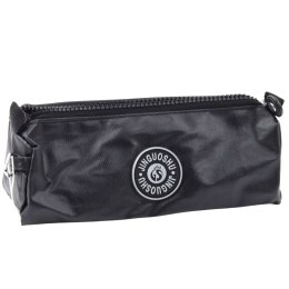 LEAN Piórnik Szkolny Organizer Jednokomorowy Czarny 21,5cm