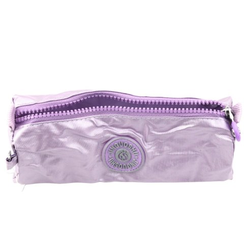 LEAN Piórnik Szkolny Organizer Jednokomorowy Fioletowy 21,5cm LEAN Piórnik Szkolny Organizer Jednokomorowy Fioletowy 21,5cm