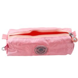 LEAN Piórnik Szkolny Organizer Jednokomorowy Różowy 21,5cm