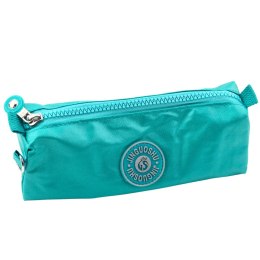 LEAN Piórnik Szkolny Organizer Jednokomorowy Zielony 21,5cm