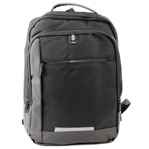 LEAN Plecak Biznesowy USB Kieszeń Na Laptopa Czarny 16L 45cm LEAN Plecak Biznesowy USB Kieszeń Na Laptopa Czarny 16L 45cm