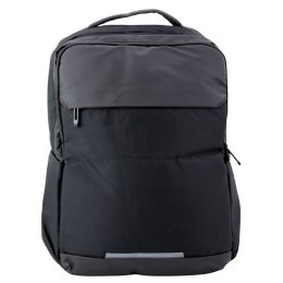 LEAN Plecak Miejski Biznesowy USB Kieszeń na Laptopa Czarny 16L 45cm