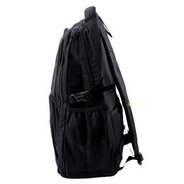 LEAN Plecak Miejski Funkcjonalny 9 Kieszeni Czarny 35L 48cm