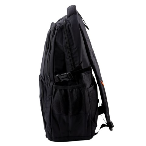 LEAN Plecak Miejski Funkcjonalny 9 Kieszeni Czarny 35L 48cm LEAN Plecak Miejski Funkcjonalny 9 Kieszeni Czarny 35L 48cm