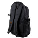 LEAN Plecak Miejski Funkcjonalny 9 Kieszeni Czarny 35L 48cm