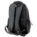 LEAN Plecak Szkolny Miejski Przegroda Środkowa SH Czarny 38cm 20L