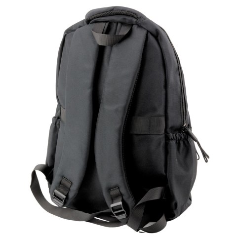 LEAN Plecak Szkolny Miejski Przegroda Środkowa SH Czarny 38cm 20L LEAN Plecak Szkolny Miejski Przegroda Środkowa SH Czarny 38cm 20L