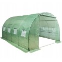 LEAN Tunel Foliowy Ogrodowy Szklarnia 4x2,5x2m Folia 10m² UV-4 Premium