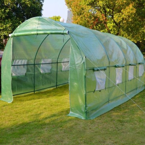 LEAN Tunel Foliowy Ogrodowy Szklarnia 4x2,5x2m Folia 10m² UV-4 Premium LEAN Tunel Foliowy Ogrodowy Szklarnia 4x2,5x2m Folia 10m² UV-4 Premium