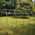 LEAN Tunel Foliowy Ogrodowy Szklarnia 4x2,5x2m Folia 10m² UV-4 Premium
