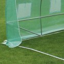 LEAN Tunel Foliowy Ogrodowy Szklarnia 4x2,5x2m Folia 10m² UV-4 Premium