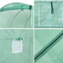 LEAN Tunel Foliowy Ogrodowy Szklarnia 4x2,5x2m Folia 10m² UV-4 Premium