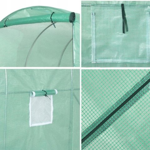 LEAN Tunel Foliowy Ogrodowy Szklarnia 4x2,5x2m Folia 10m² UV-4 Premium LEAN Tunel Foliowy Ogrodowy Szklarnia 4x2,5x2m Folia 10m² UV-4 Premium