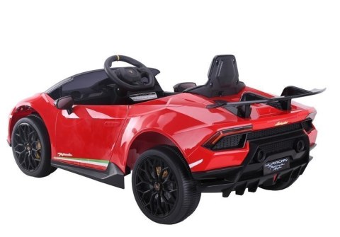 LEAN CARS Auto na akumulator Lamborghini Huracan Czerwone