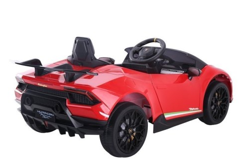 LEAN CARS Auto na akumulator Lamborghini Huracan Czerwone