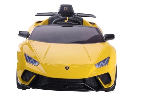 LEAN CARS Auto na akumulator Lamborghini Huracan Żółte