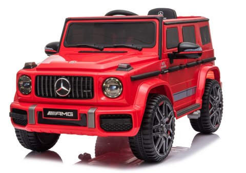 LEAN CARS Auto na akumulator Mercedes G63 Czerwony BBH-0003 LEAN CARS Auto na akumulator Mercedes G63 Czerwony BBH-0003