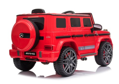 LEAN CARS Auto na akumulator Mercedes G63 Czerwony BBH-0003 LEAN CARS Auto na akumulator Mercedes G63 Czerwony BBH-0003