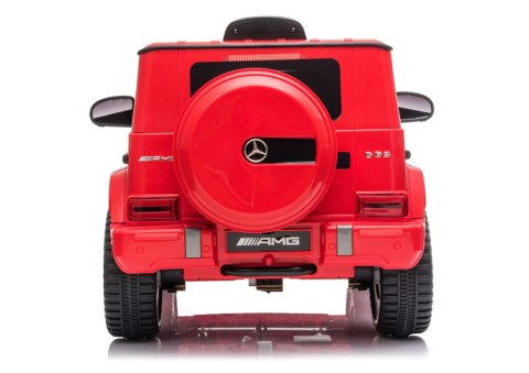 LEAN CARS Auto na akumulator Mercedes G63 Czerwony BBH-0003 LEAN CARS Auto na akumulator Mercedes G63 Czerwony BBH-0003
