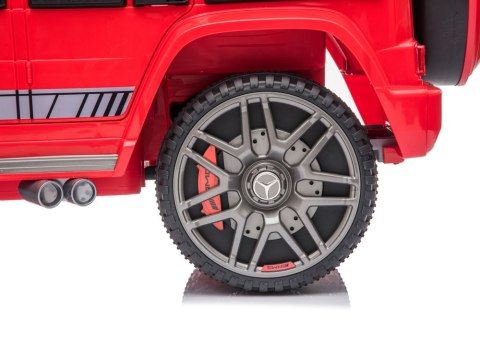 LEAN CARS Auto na akumulator Mercedes G63 Czerwony BBH-0003 LEAN CARS Auto na akumulator Mercedes G63 Czerwony BBH-0003