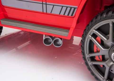 LEAN CARS Auto na akumulator Mercedes G63 Czerwony BBH-0003 LEAN CARS Auto na akumulator Mercedes G63 Czerwony BBH-0003