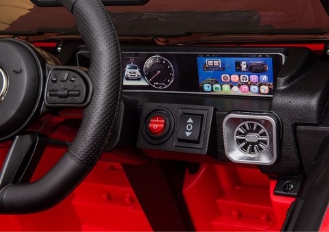 LEAN CARS Auto na akumulator Mercedes G63 Czerwony BBH-0003 LEAN CARS Auto na akumulator Mercedes G63 Czerwony BBH-0003