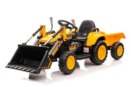 LEAN CARS Traktor Na Akumulator Z łyżką BW-X002A Żółty