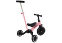 LEAN Trike Rower Trójkołowy PRO50 Rowerek Z Rączką Do Prowadzenia Różowy