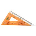 LEAN Zestaw Przybory Geometryczne Kapibara Linijka Kątomierz Ekierki 4el