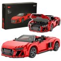 Rastar Klocki Konstrukcyjne AutoRC 1:14 Audi R8 Spyder 1440 Elementów Rastar 93800