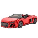 Rastar Klocki Konstrukcyjne AutoRC 1:14 Audi R8 Spyder 1440 Elementów Rastar 93800