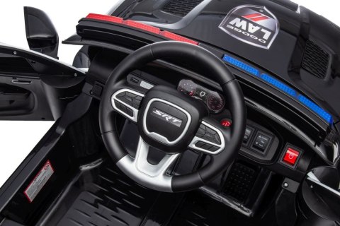 LEAN CARS Auto Na Akumulator Dodge Charger Policyjny Czarny