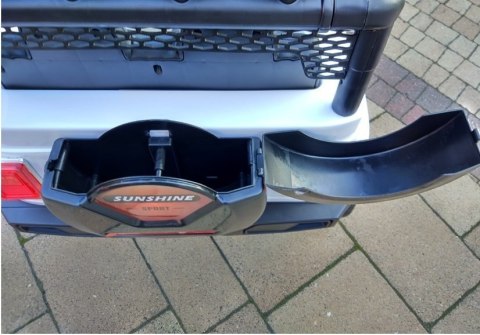 LEAN CARS Auto na Akumulator S2388 Jeep Biały 4x45W