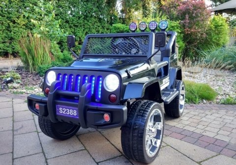 LEAN CARS Auto na Akumulator S2388 Jeep Czarny 4x45W