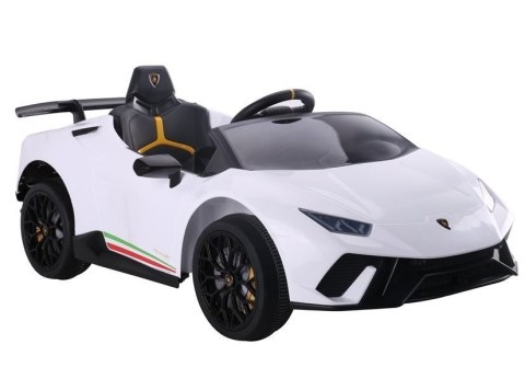 LEAN CARS Auto na akumulator Lamborghini Huracan Białe