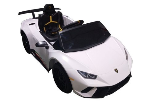 LEAN CARS Auto na akumulator Lamborghini Huracan Białe