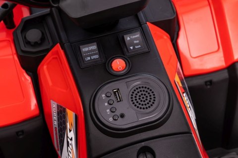 LEAN CARS Quad Na Akumulator JC915 Czerwony