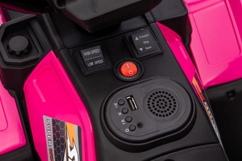 LEAN CARS Quad Na Akumulator JC915 Różowy