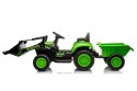 LEAN CARS Traktor Na Akumulator Z łyżką BW-X002A Zielony