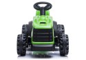 LEAN CARS Traktor z Przyczepą na Akumulator TR1908T Zielony