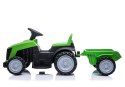 LEAN CARS Traktor z Przyczepą na Akumulator TR1908T Zielony
