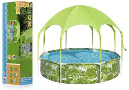 Bestway Basen Ogrodowy Stelażowy Dla Dzieci 244 cm x 51 cm Bestway 56432 Zielony