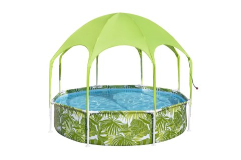 Bestway Basen Ogrodowy Stelażowy Dla Dzieci 244 cm x 51 cm Bestway 56432 Zielony Bestway Basen Ogrodowy Stelażowy Dla Dzieci 244 cm x 51 cm Bestway 56432 Zielony