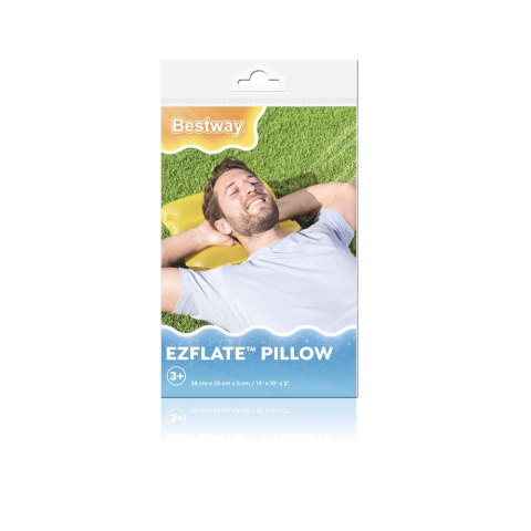 Bestway Dmuchana Poduszka 38 x 25 cm Żółta Bestway 52127 Bestway Dmuchana Poduszka 38 x 25 cm Żółta Bestway 52127