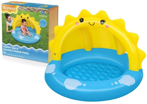 Bestway Dmuchany Basen Ogrodowy z Daszkiem Słońce Basenik Bestway 101cm Bestway Dmuchany Basen Ogrodowy z Daszkiem Słońce Basenik Bestway 101cm