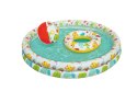 Bestway Zestaw Dmuchany Basen 3w1 Piłka Koło 122 x 20 cm Bestway