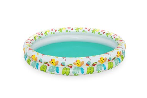 Bestway Zestaw Dmuchany Basen 3w1 Piłka Koło 122 x 20 cm Bestway