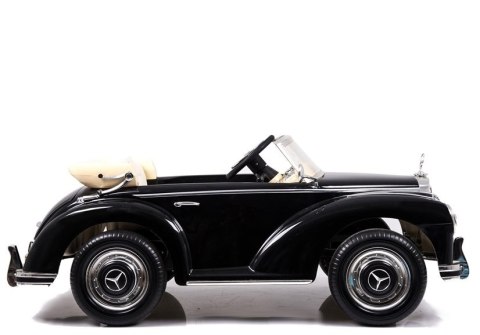 LEAN CARS Retro Auto na Akumulator Piękny Klasyk Mercedes 300S Czarny Lakierowany