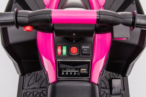 LEAN CARS Quad Na Akumulator HL568 Różowy